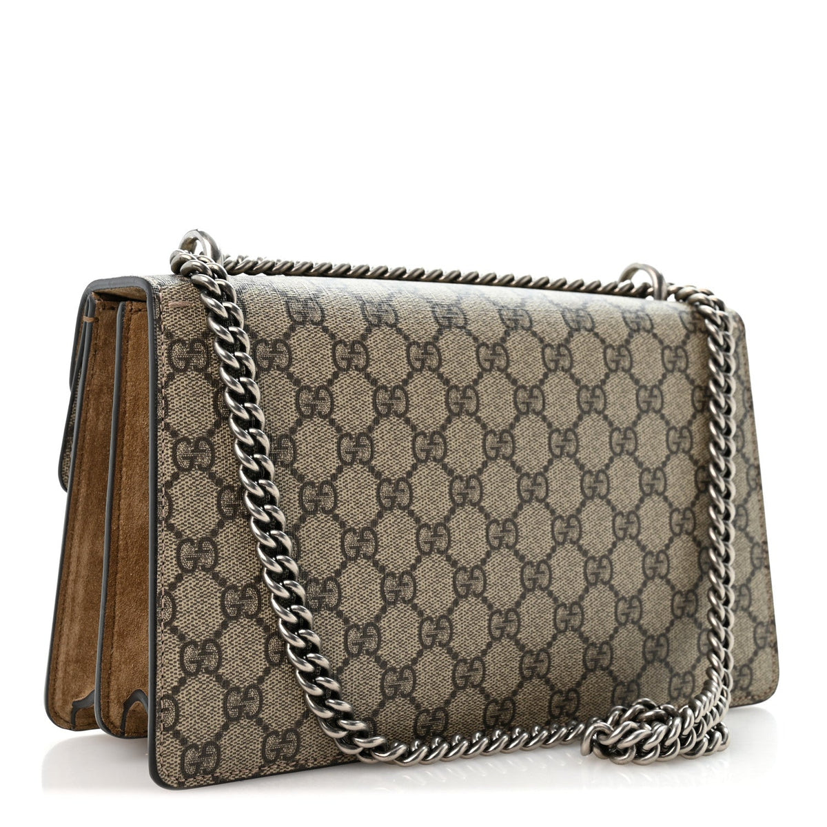 GG Supreme Monogram Small Dionysus Shoulder Bag Taupe wholesalehk.shop
