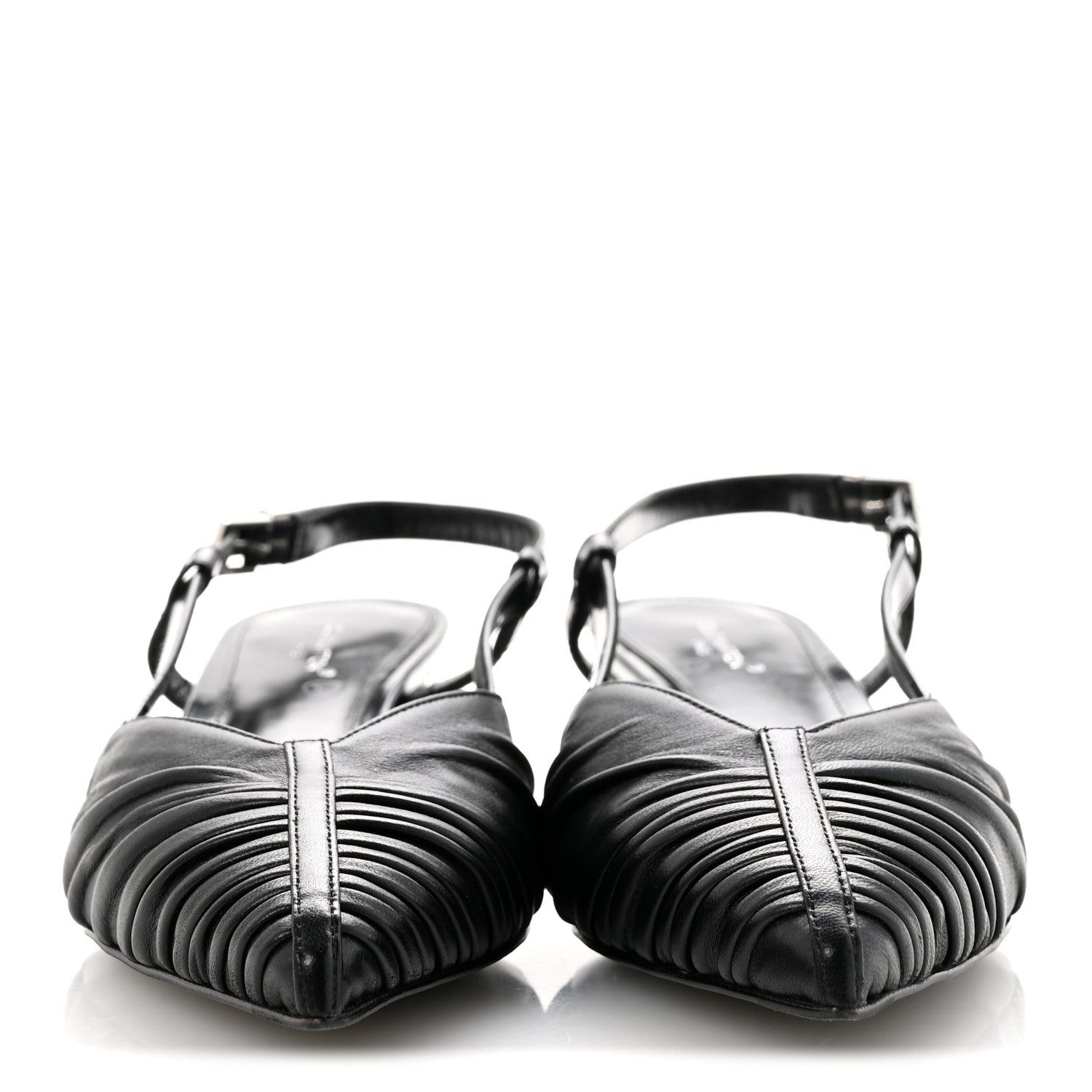 Calfskin Allure D'Orsay Slingback Pump 37.5 Black £¨ Direct shipment via from wholesalehk.shop