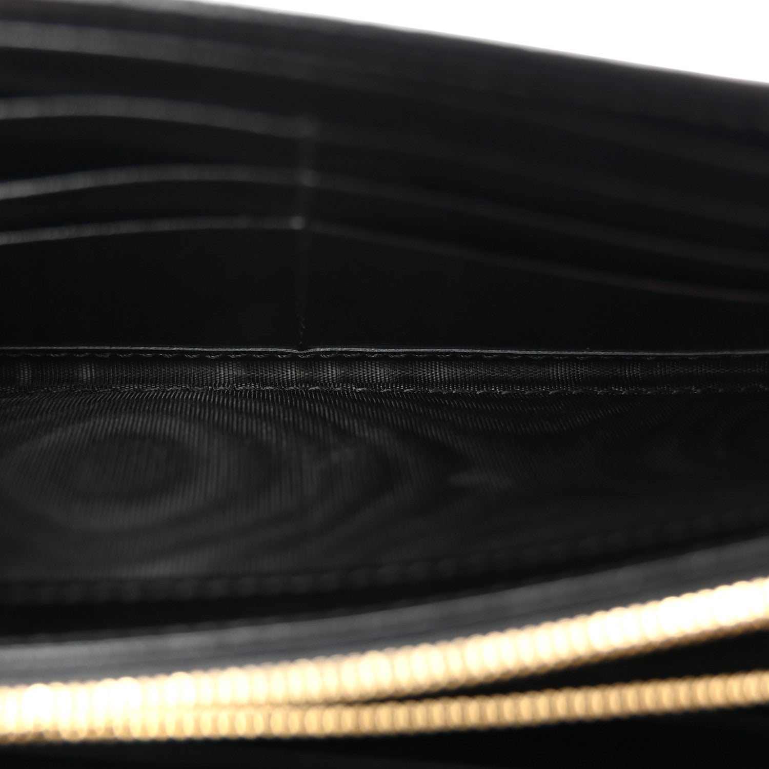 Calfskin Jackie 1961 Chain Wallet Black Black £¨ Direct shipment via from wholesalehk.shop