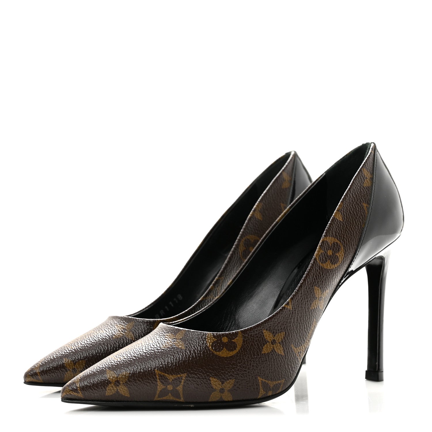 Monogram Cherie Pumps 38 Black £¨ Direct shipment via from wholesalehk.shop