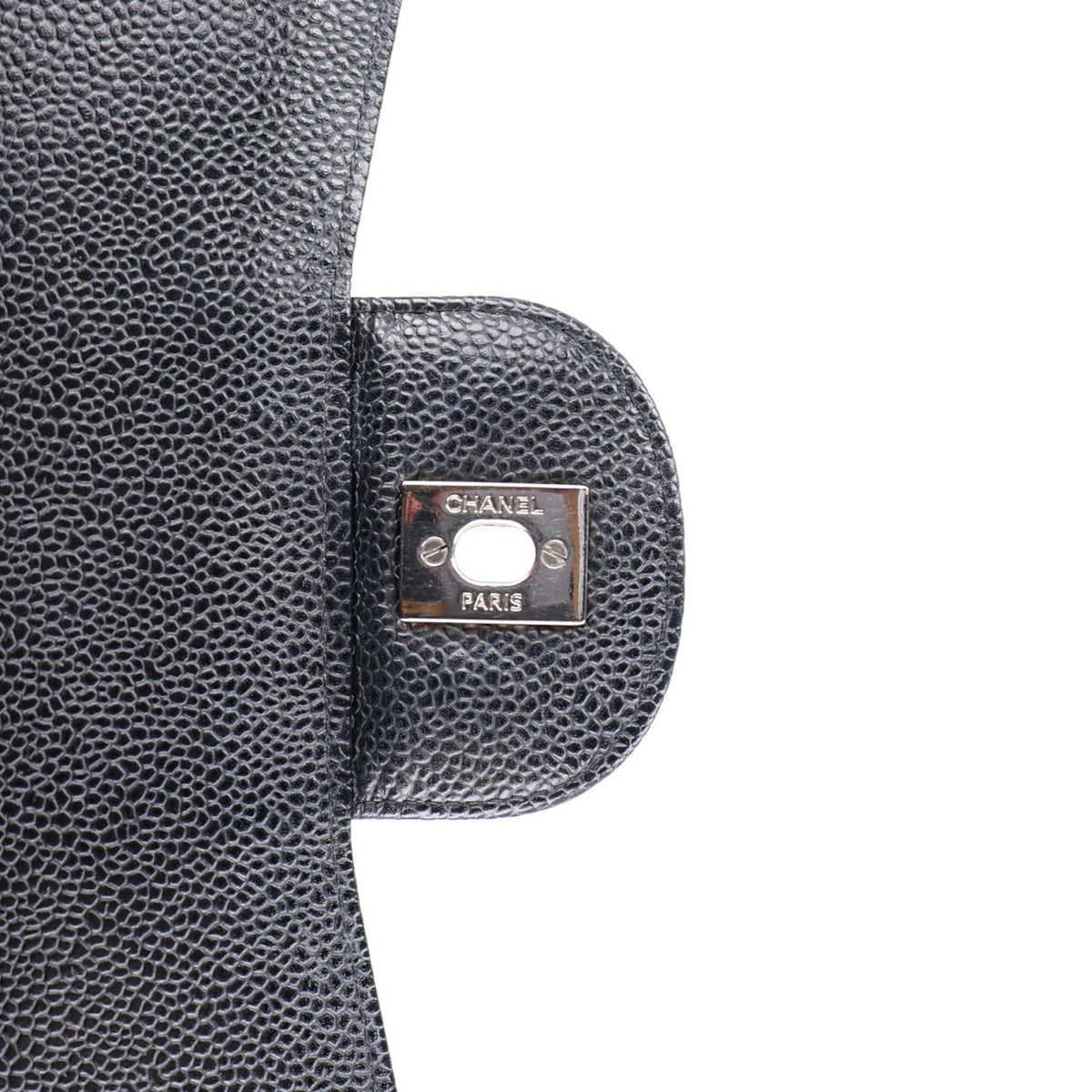 Caviar Quilted Jumbo Double Flap Black wholesalehk.shop