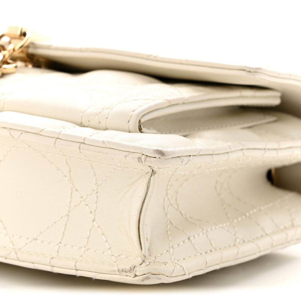 Lambskin Cannage Chain My Dior Daily Chain Pouch Latte wholesalehk.shop