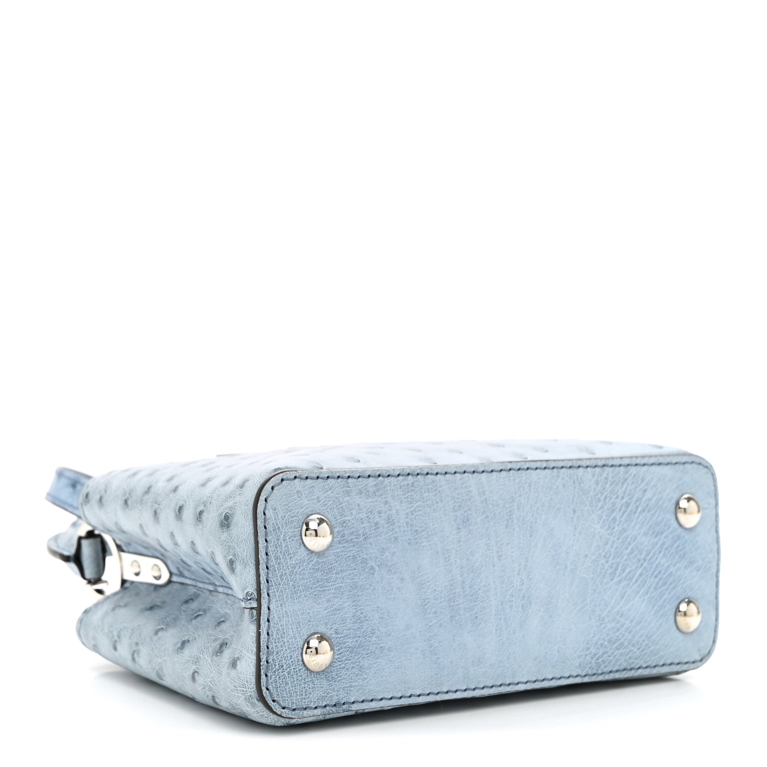 Ostrich Capucines Mini Blue Denim £¨ Direct shipment via from wholesalehk.shop