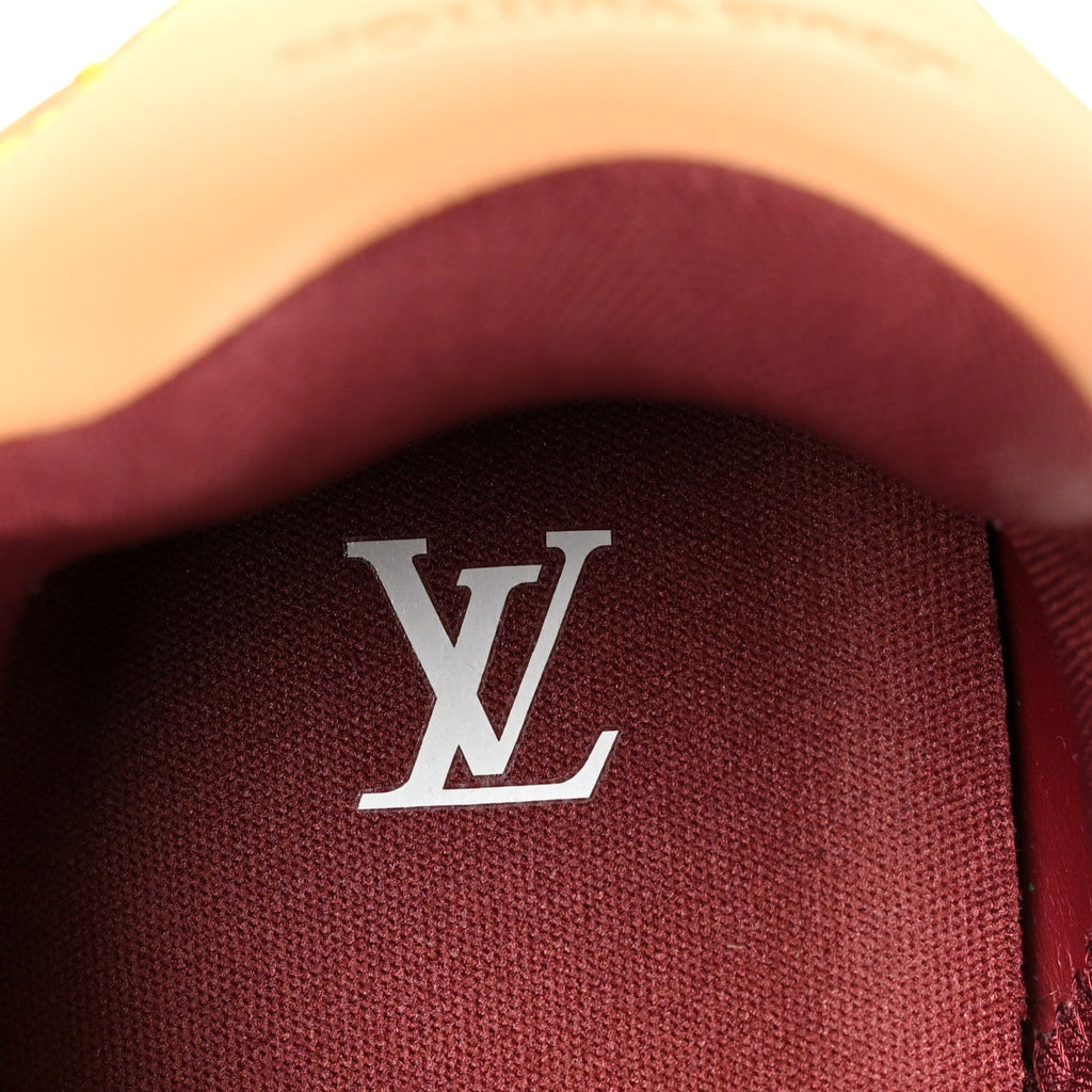 Lambskin Vachetta Mens LV Buttersoft Sneakers 10 Bordeaux £¨ Direct shipment via from wholesalehk.shop