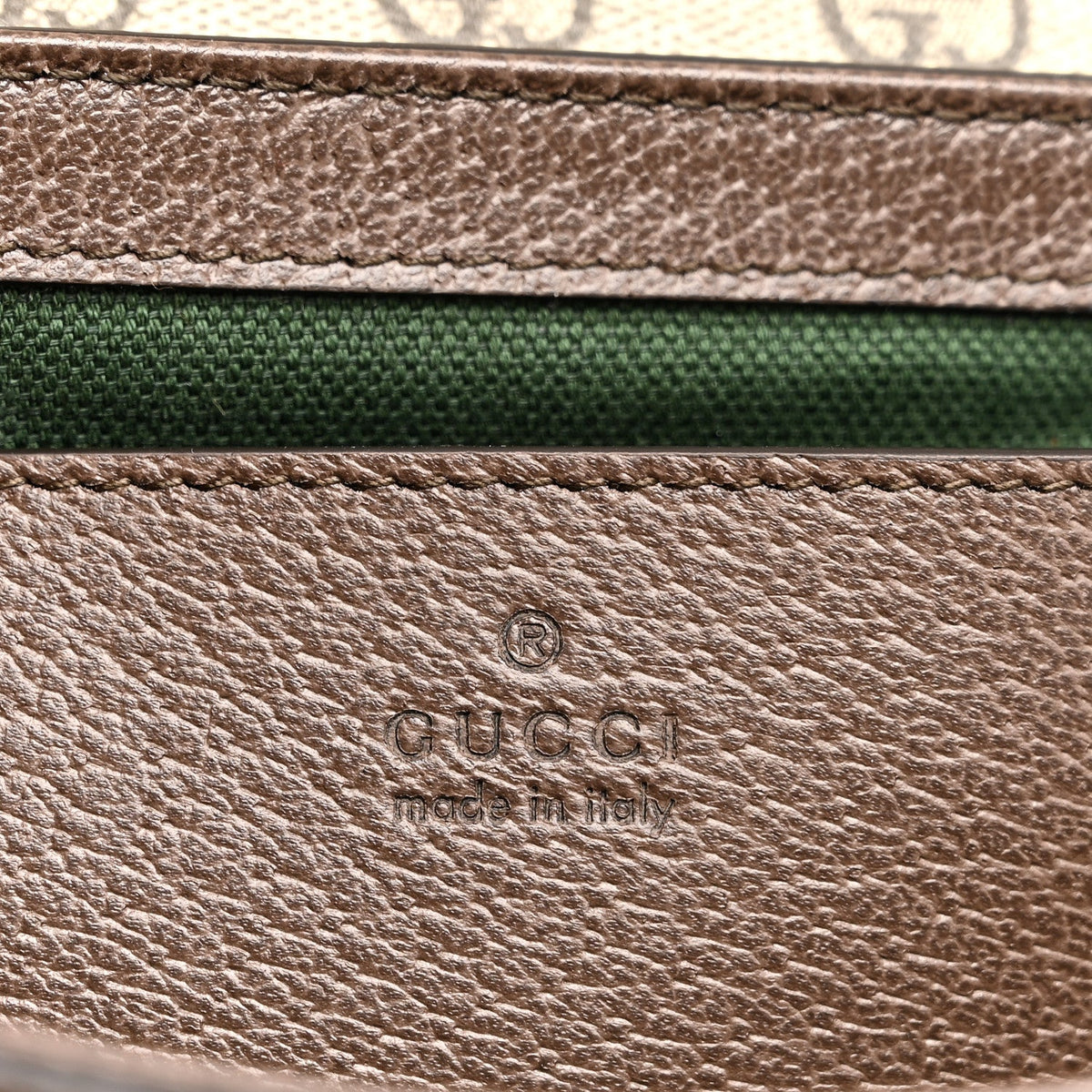 GG Supreme Monogram Textured Dollar Calfskin Small Ophidia Top Handle Shoulder Bag Beige Brown wholesalehk.shop
