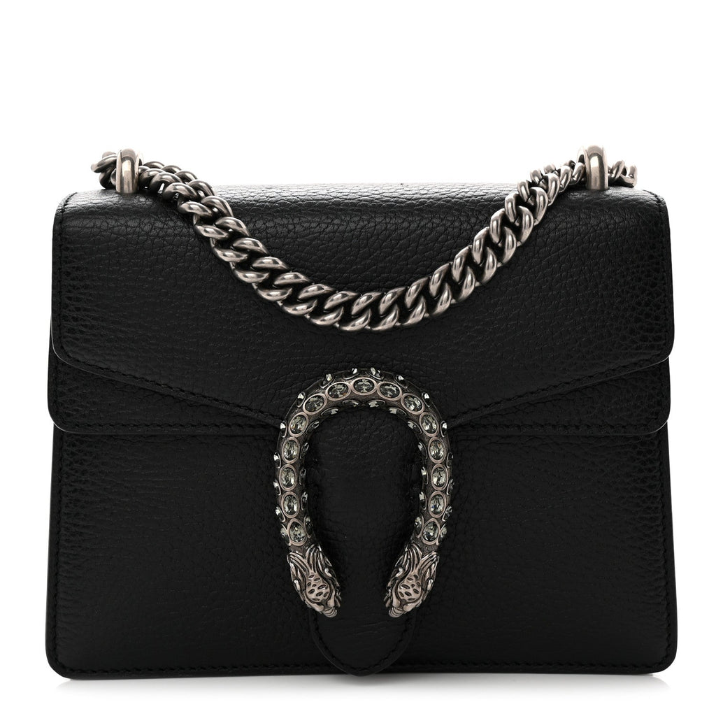 Calfskin Mini Dionysus Shoulder Bag Black wholesalehk.shop