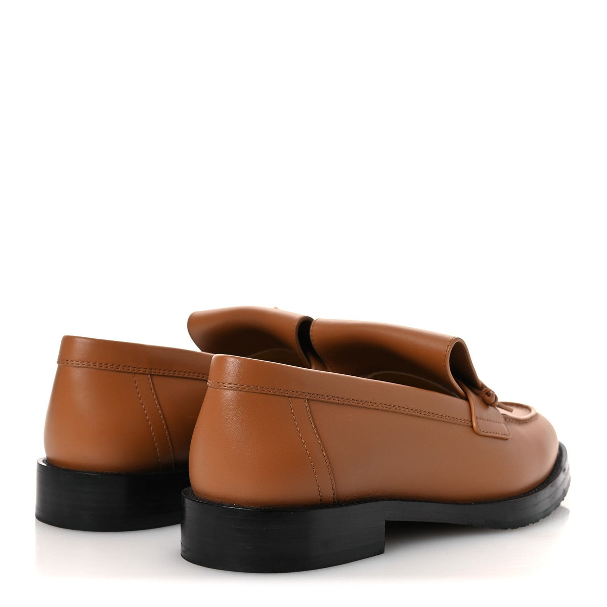 Calfskin Womens Impact Loafers 36 Naturel wholesalehk.shop