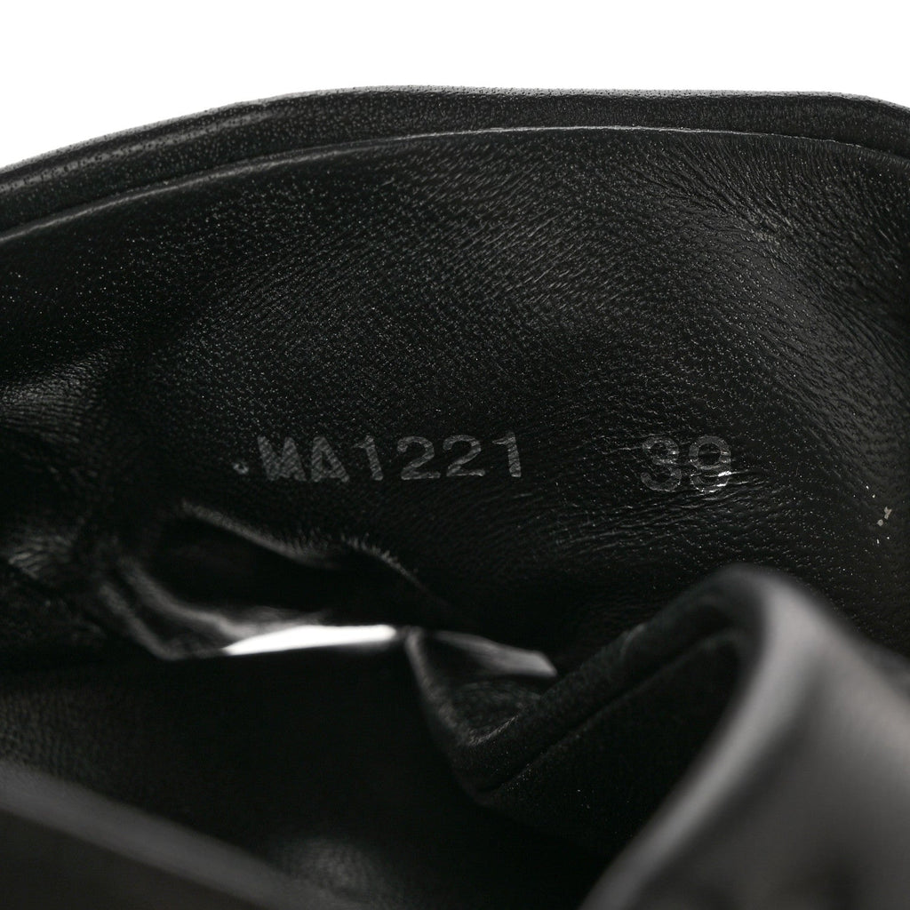 Lambskin Monogram Embossed Paseo Flat Comfort Sandals 39 Black £¨ Direct shipment via from wholesalehk.shop
