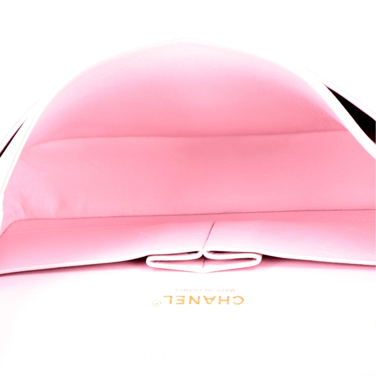 Caviar Quilted Medium Double Flap Light Pink wholesalehk.shop