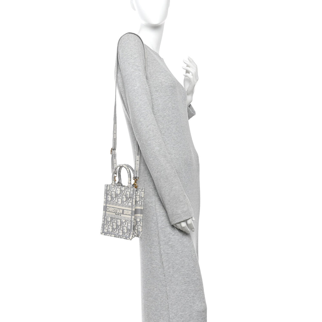 Oblique Mini Book Tote Phone Bag Grey £¨ Direct shipment via from wholesalehk.shop