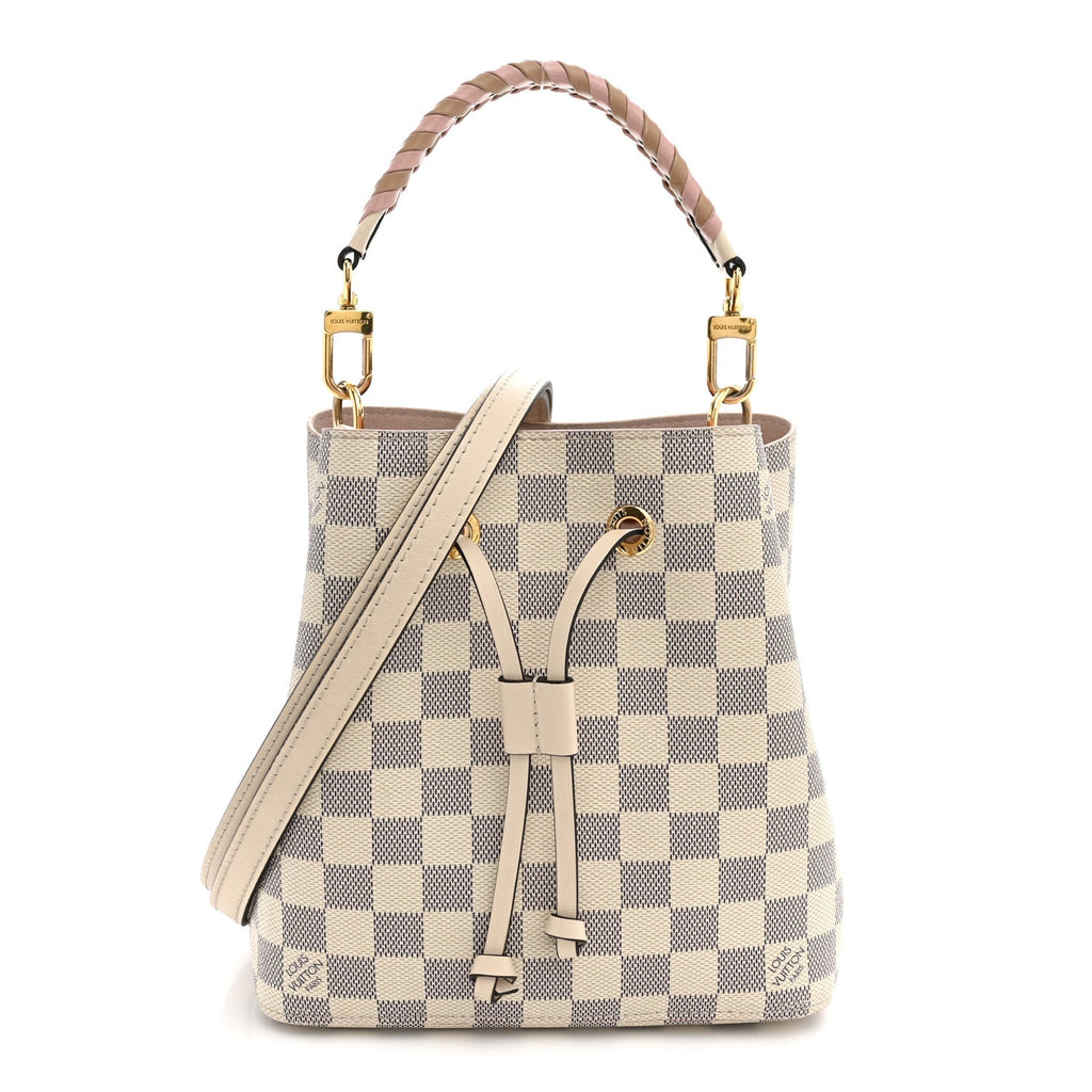 Damier Azur Braided Neonoe BB Pink £¨ Direct shipment via from wholesalehk.shop