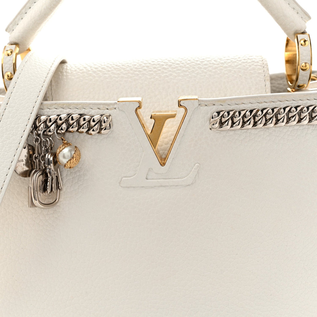 Taurillon Chain Capucines BB Gypsy Snow £¨ Direct shipment via from wholesalehk.shop