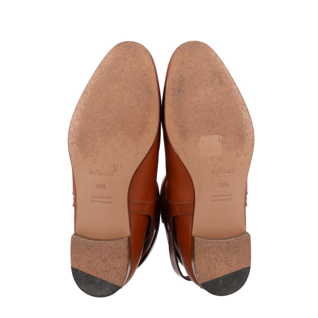 Calfskin Neo Low Boots 38.5 Naturel wholesalehk.shop