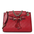 Guccissima Small Emily Shoulder Bag Red £¨ Direct shipment via from wholesalehk.shop