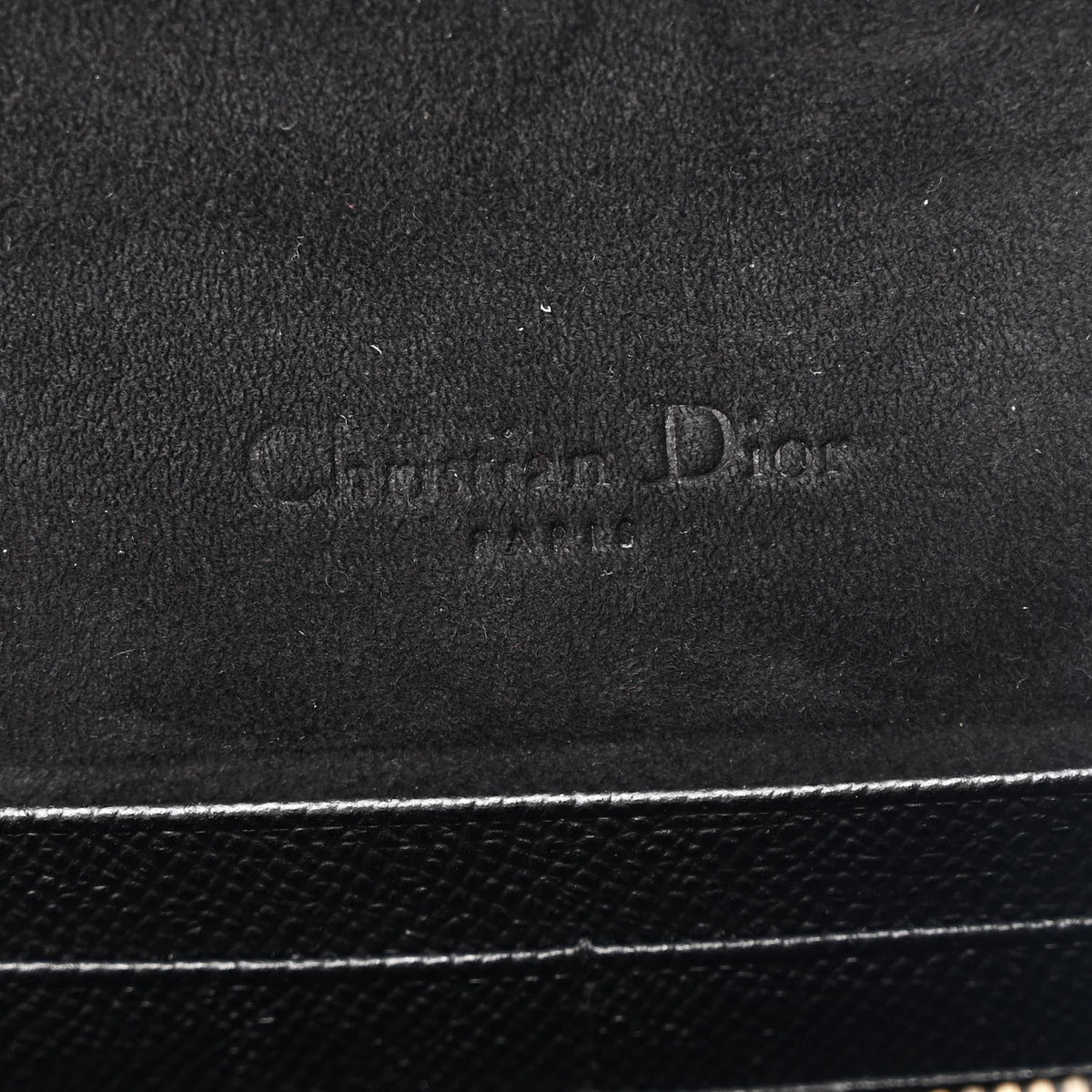 Grained Calfskin Saddle Pouch Bag Black wholesalehk.shop