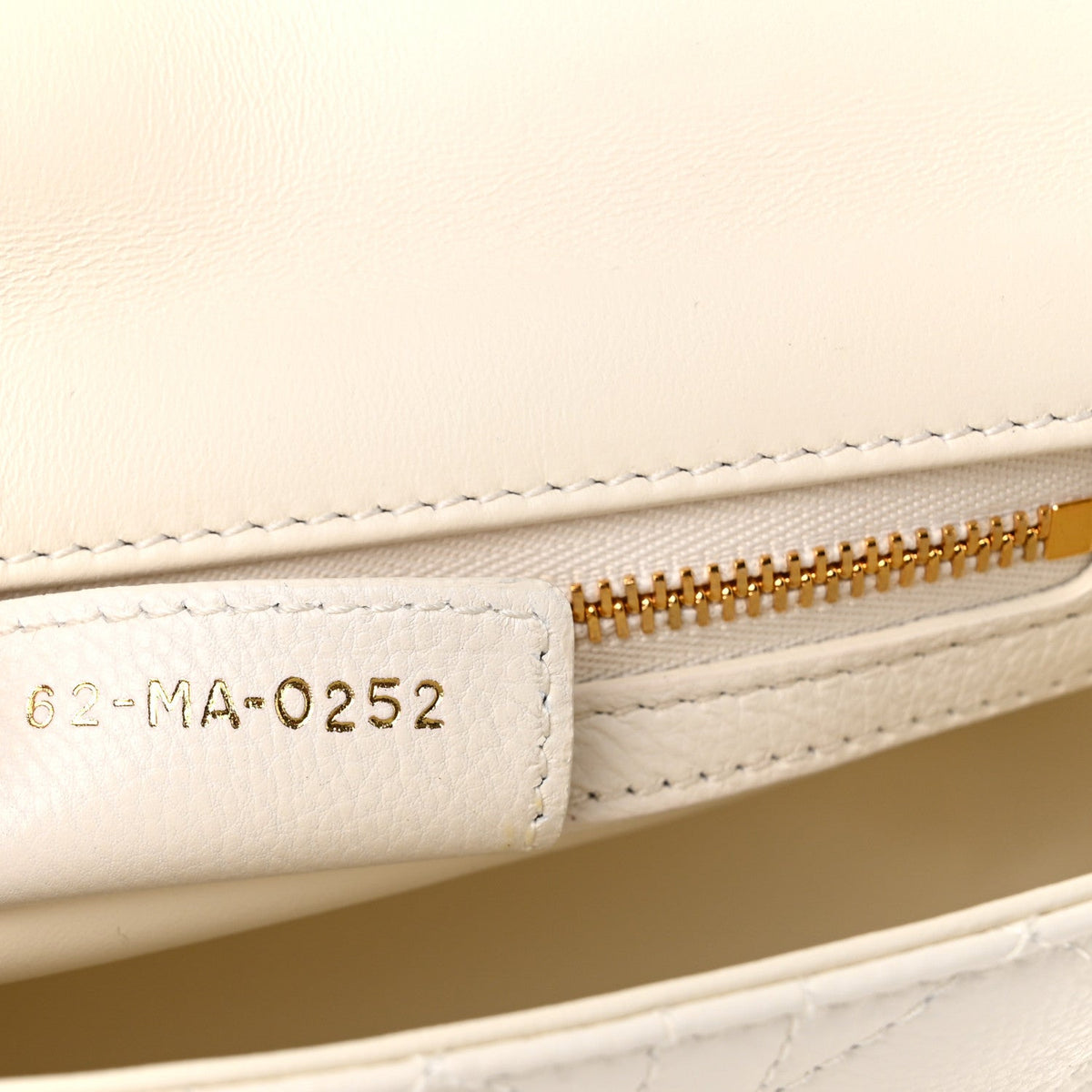 Calfskin Cannage Small Caro Bag Ivory wholesalehk.shop