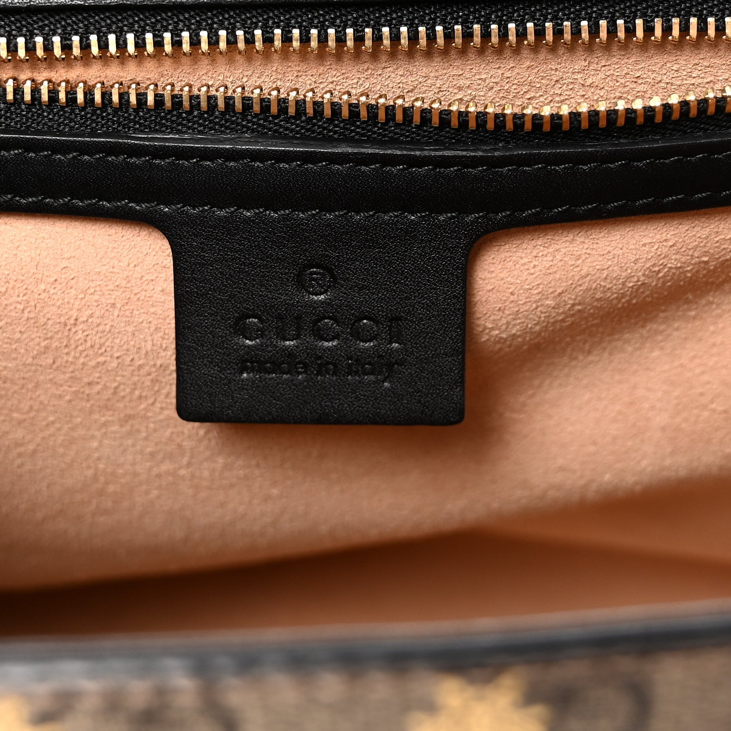 GG Supreme Monogram Bees Medium Padlock Shoulder Bag Beige Oro Black £¨ Direct shipment via from wholesalehk.shop