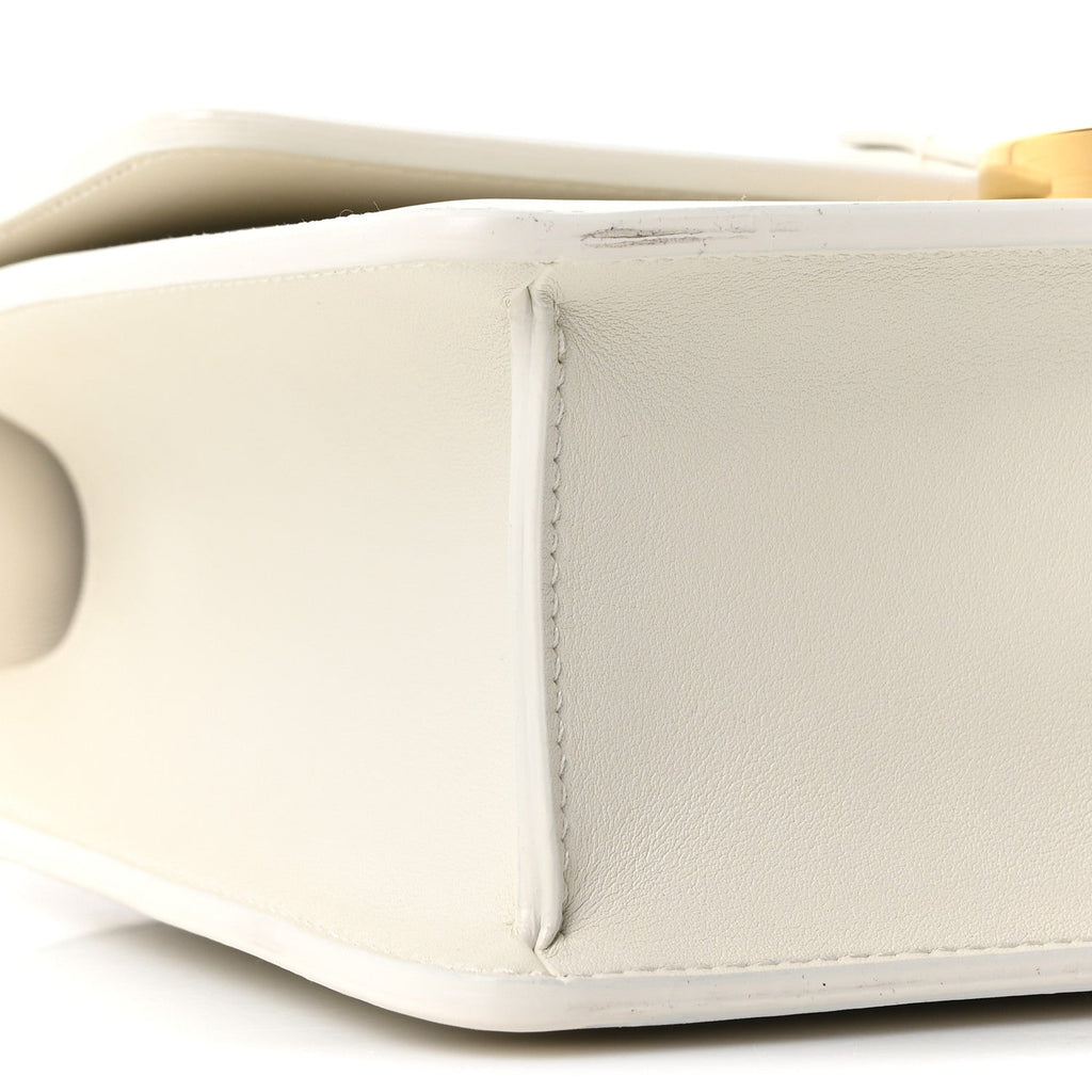 Box Calfskin 30 Montaigne Flap Bag Latte wholesalehk.shop