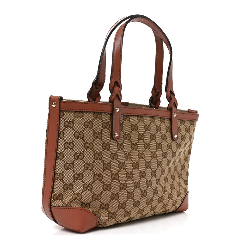 Monogram Small Craft Tote Brown wholesalehk.shop