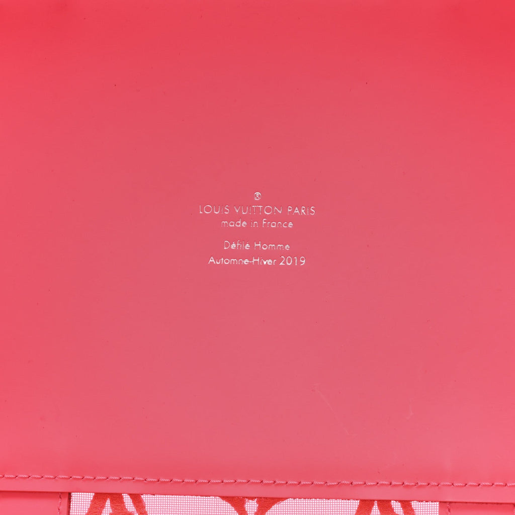 Monogram Fluo See Through Keepall Bandouliere 50 Rose wholesalehk.shop