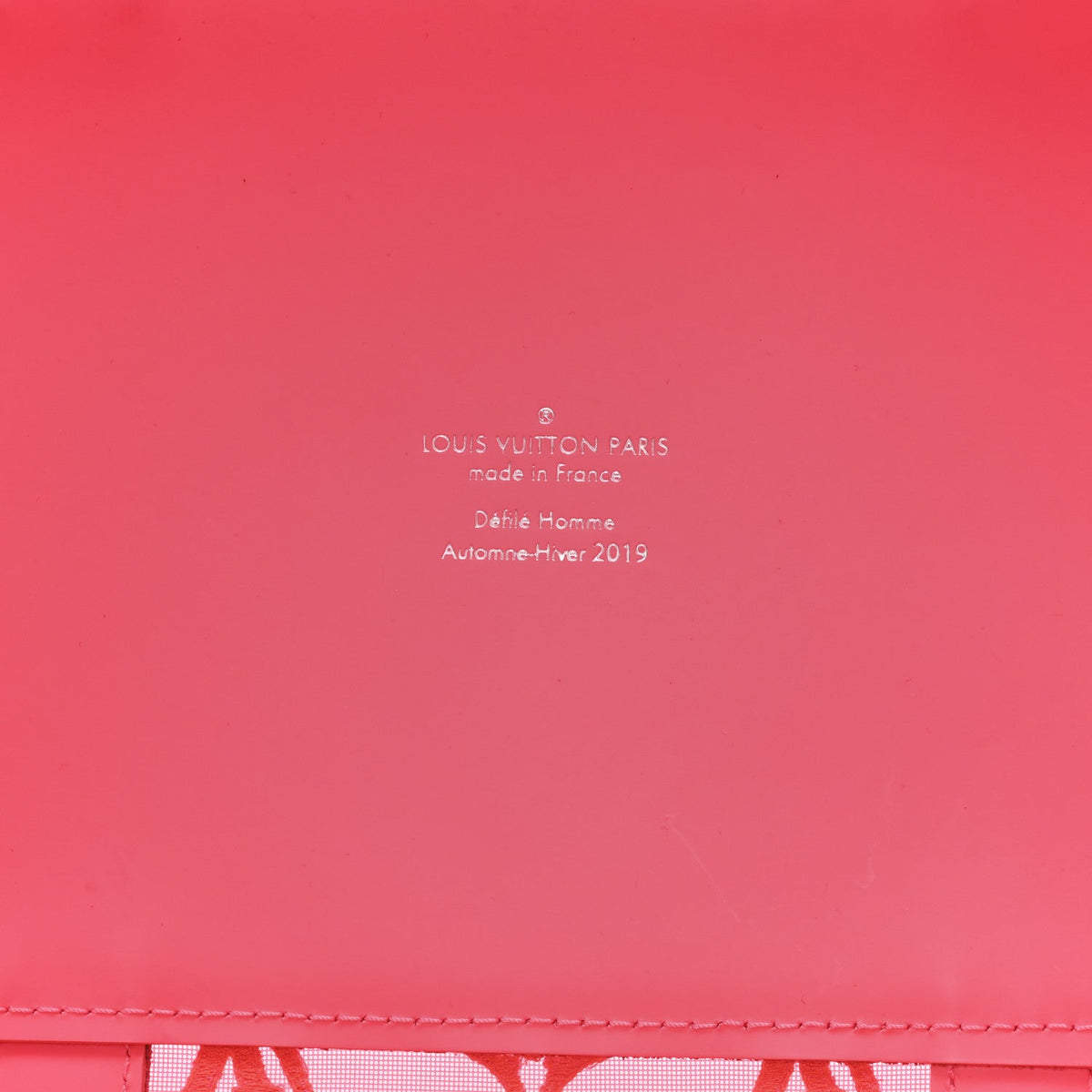 Monogram Fluo See Through Keepall Bandouliere 50 Rose wholesalehk.shop