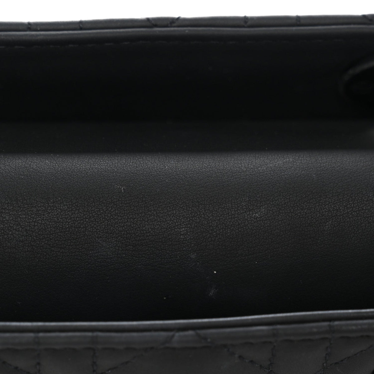 Ultra Matte Calfskin Cannage Small My ABCDior Lady Dior Black wholesalehk.shop