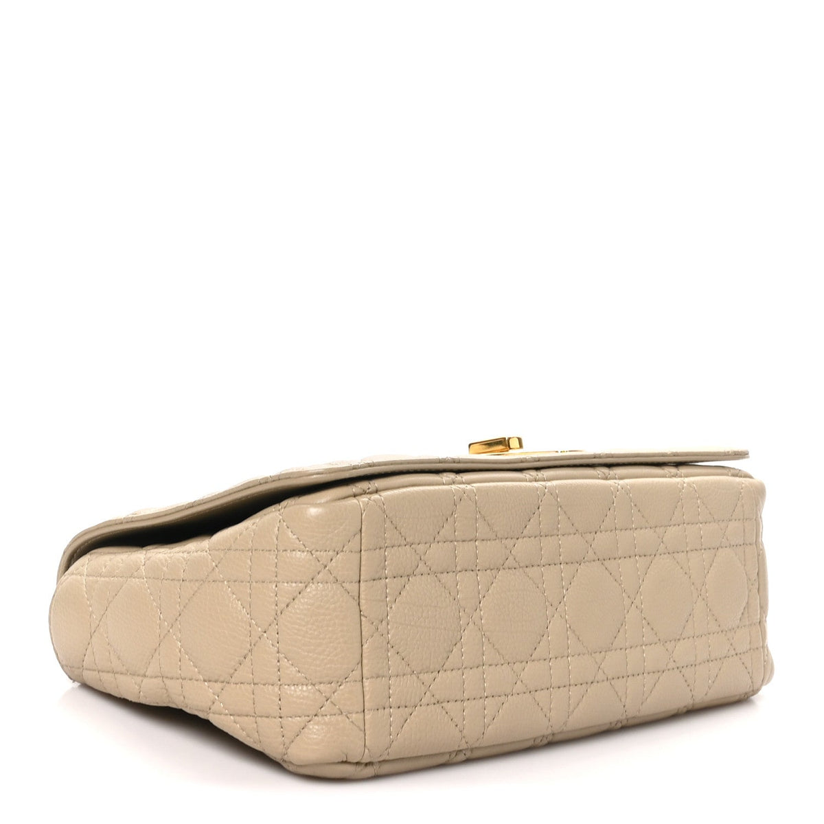 Supple Calfskin Cannage Medium Caro Bag Beige wholesalehk.shop