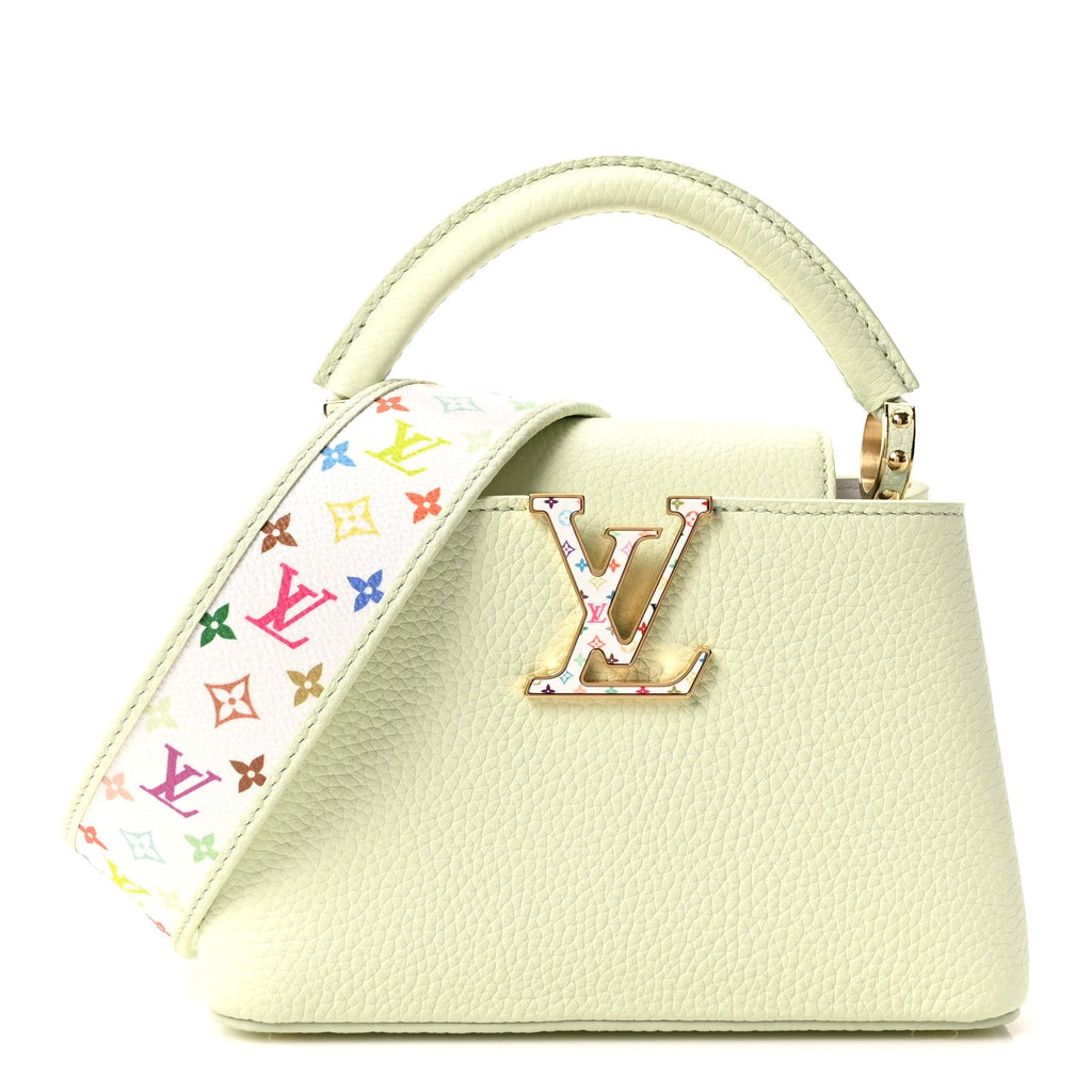 LV X TM Taurillon Mini Capucines Green £¨ Direct shipment via from wholesalehk.shop