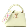 LV X TM Taurillon Mini Capucines Green £¨ Direct shipment via from wholesalehk.shop