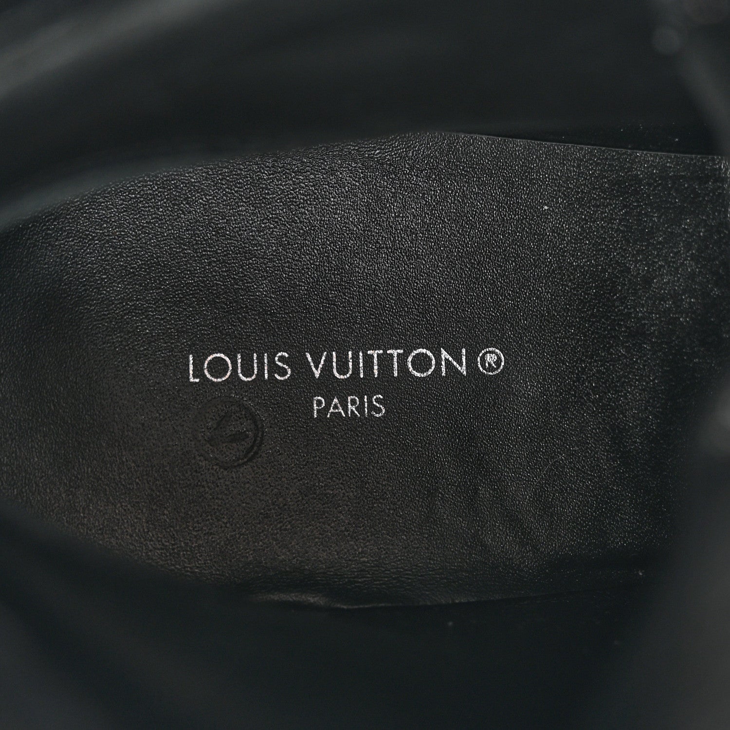 Suede Calfskin Monogram Laureate Platform Desert Boots 34.5 Black £¨ Direct shipment via from wholesalehk.shop