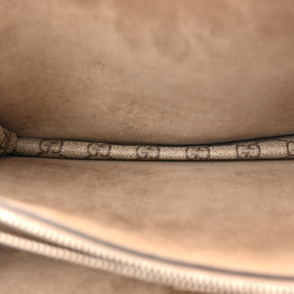 GG Supreme Monogram Small Dionysus Shoulder Bag Taupe wholesalehk.shop