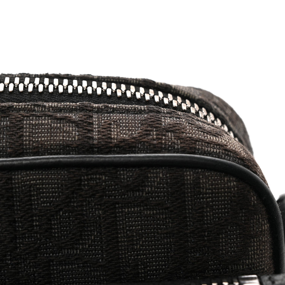 Oblique Saddle Triple Pouch Black wholesalehk.shop