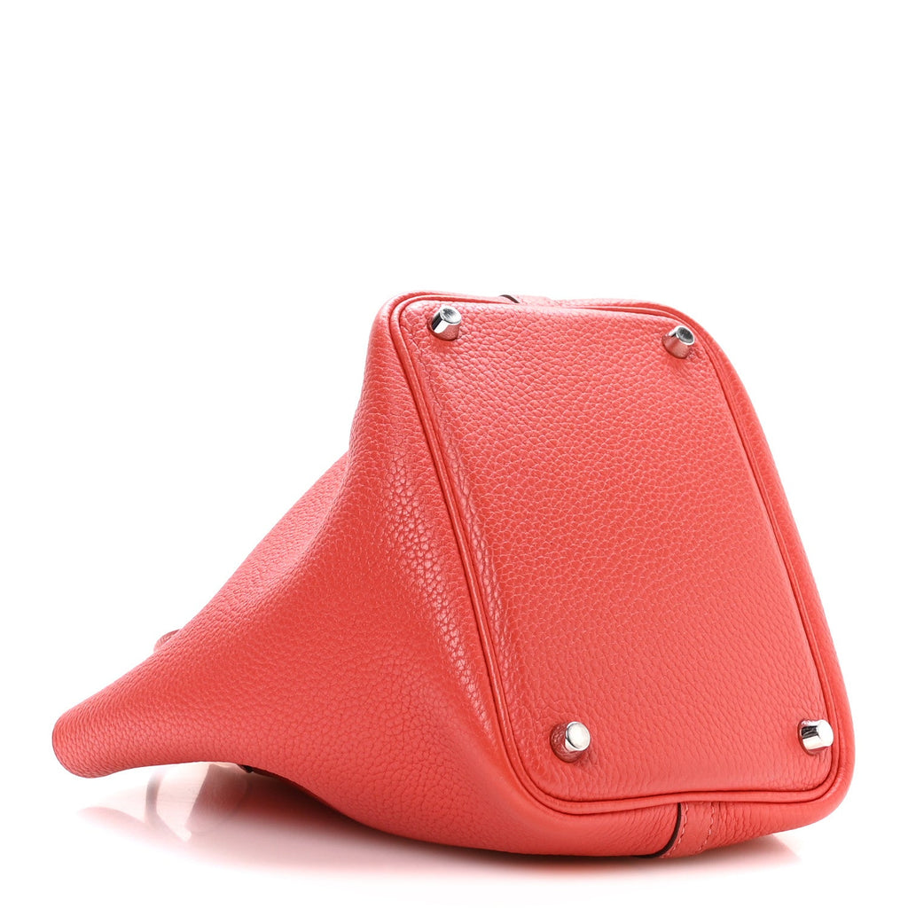Taurillon Clemence Picotin Lock 18 PM Rose Jaipur £¨ Direct shipment via from wholesalehk.shop