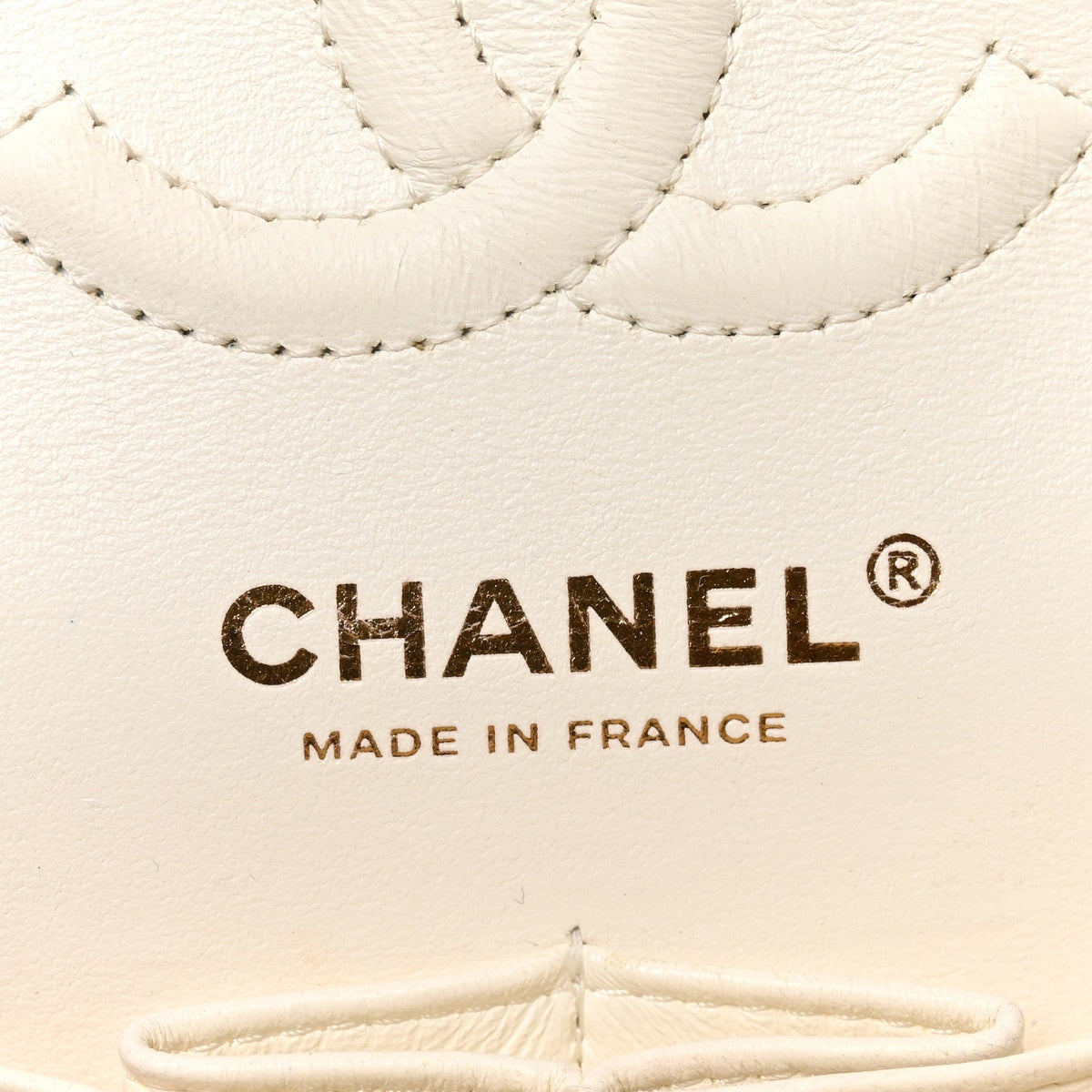 Caviar Quilted Small Double Flap White wholesalehk.shop