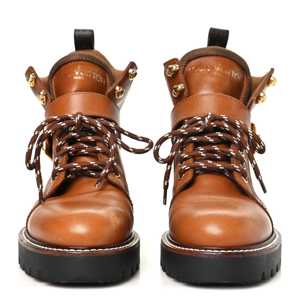 Calfskin Territory Ranger Combat Boots 36.5 38 Cognac £¨ Direct shipment via from wholesalehk.shop