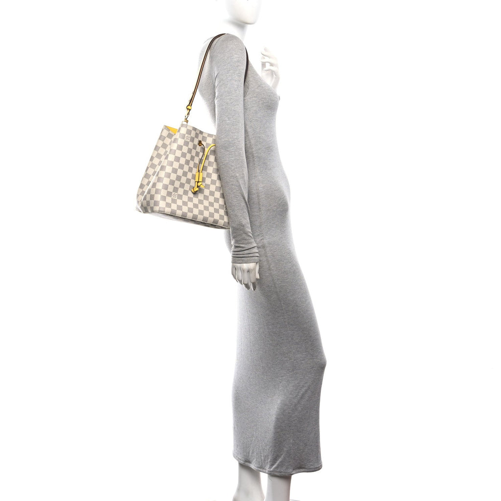 Damier Azur Neonoe MM Pineapple £¨ Direct shipment via from wholesalehk.shop