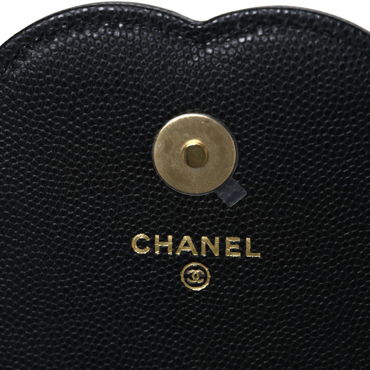 Shiny Caviar Lambskin Quilted CC Neo Filigree Wallet on Chain WOC Black wholesalehk.shop