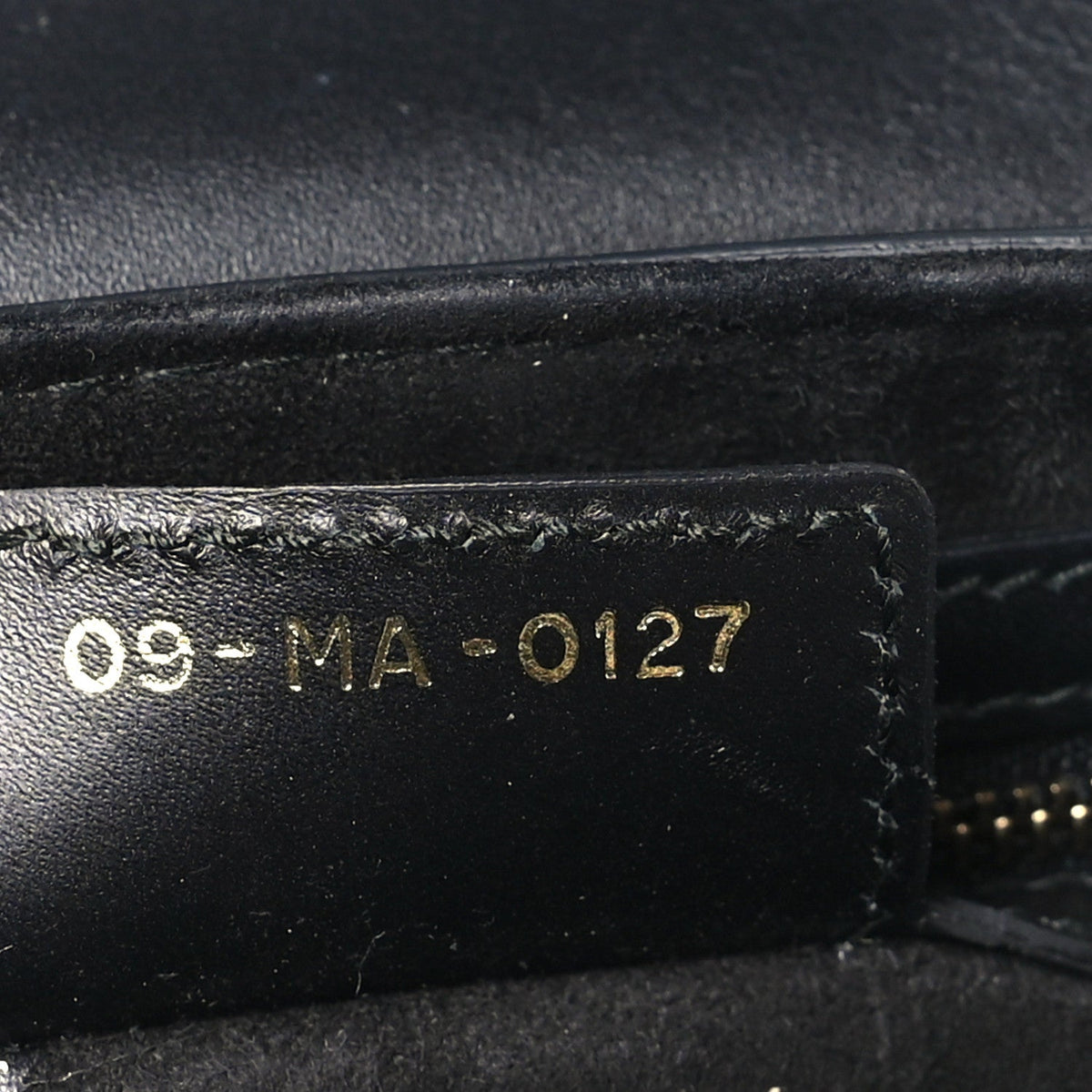 Calfskin Mini D Fence Saddle Bag Black wholesalehk.shop