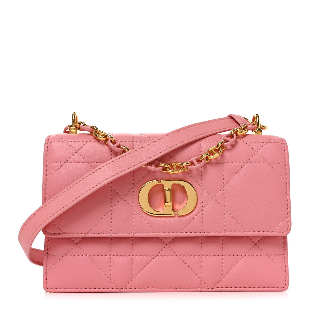 Lambskin Macrocannage Mini Miss Caro Bag Pink wholesalehk.shop