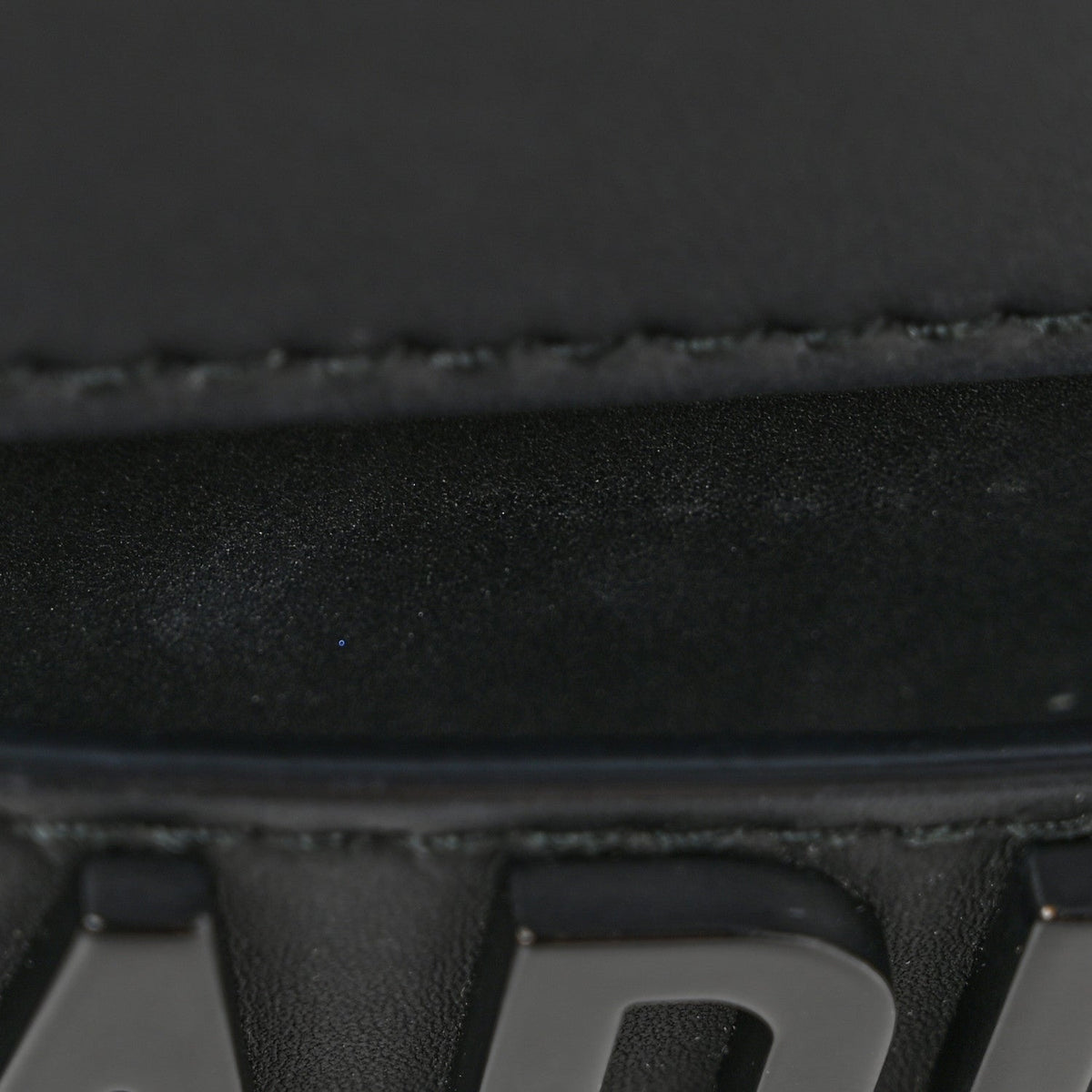 Ultra Matte Calfskin J'Adior Chain Flap Bag Black wholesalehk.shop