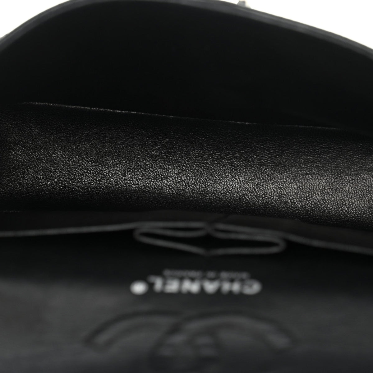 Caviar Quilted Small Double Flap Black wholesalehk.shop