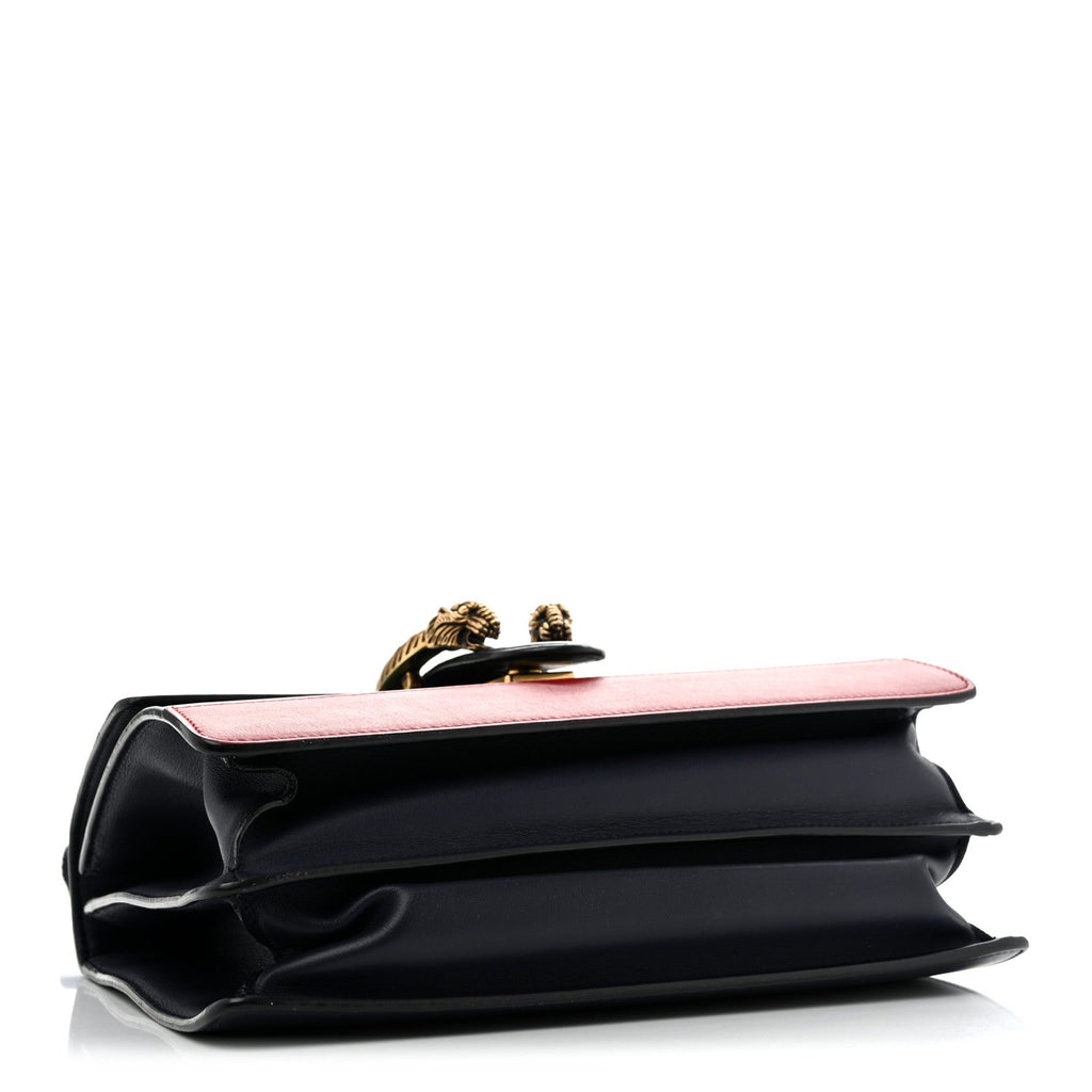 Moon Calfskin Bamboo Web Medium Dionysus Top Handle Bag Blue Emerald Hibiscus Red wholesalehk.shop