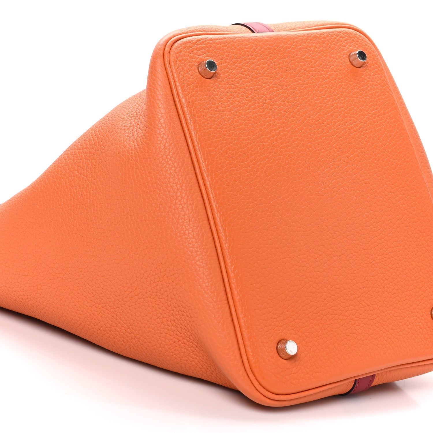 Taurillon Clemence Swift Eclat Picotin Lock 22 MM Orange Rouge Grenat £¨ Direct shipment via from wholesalehk.shop