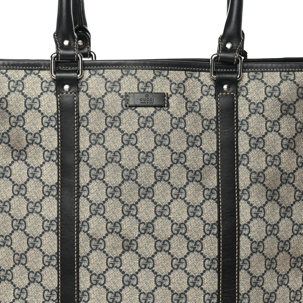 GG Plus Monogram Joy Vertical Tote Navy wholesalehk.shop