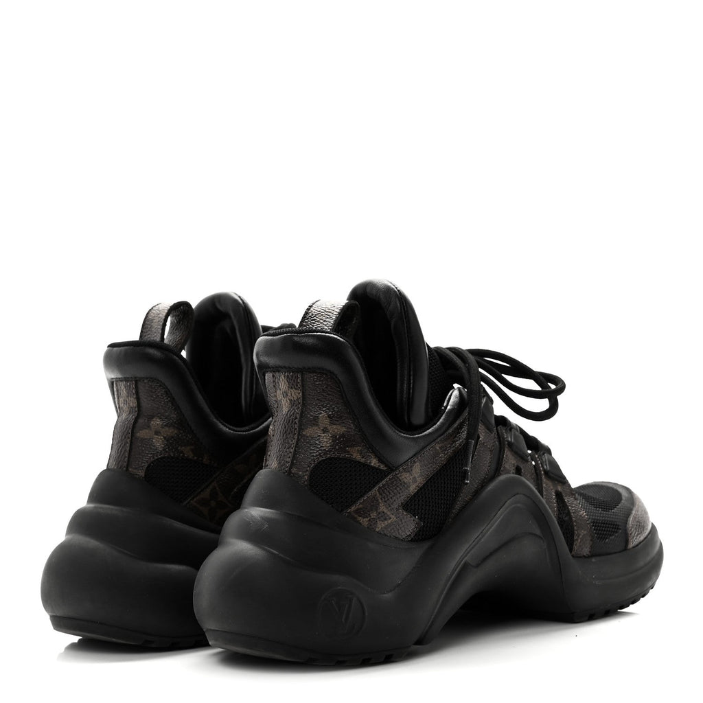 Calfskin Patent Monogram LV Archlight Sneakers 38 Black £¨ Direct shipment via from wholesalehk.shop