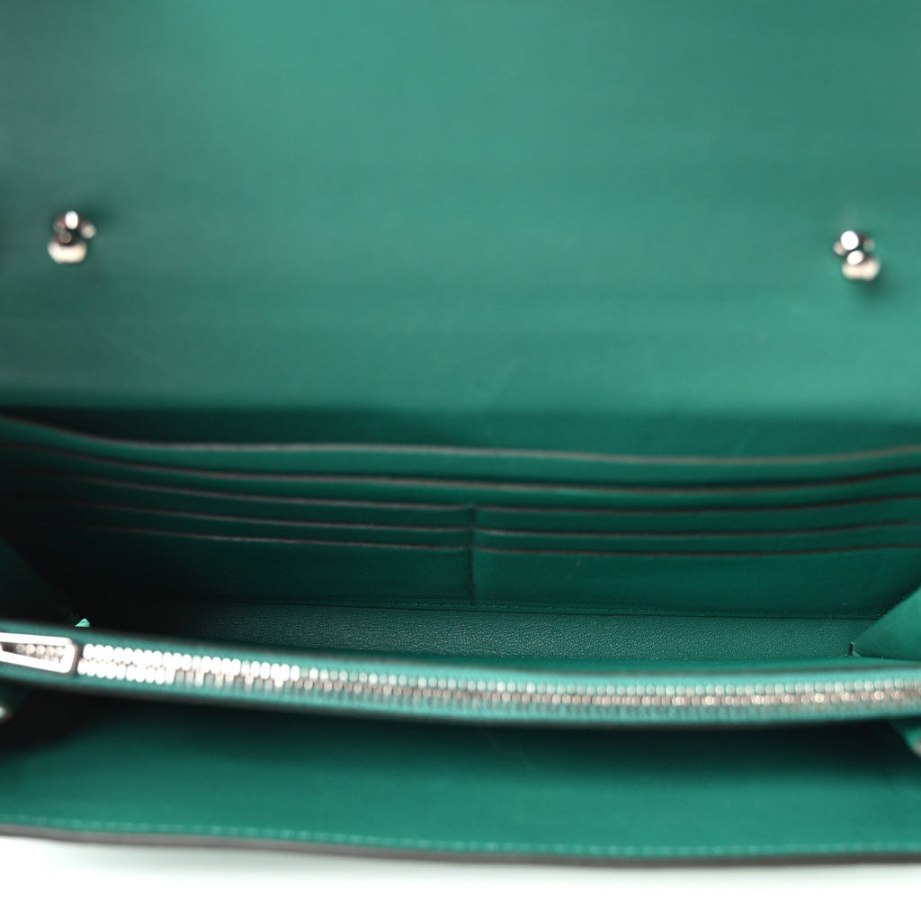 Matte Alligator Constance Long Wallet To Go Vert Jade £¨ Direct shipment via from wholesalehk.shop