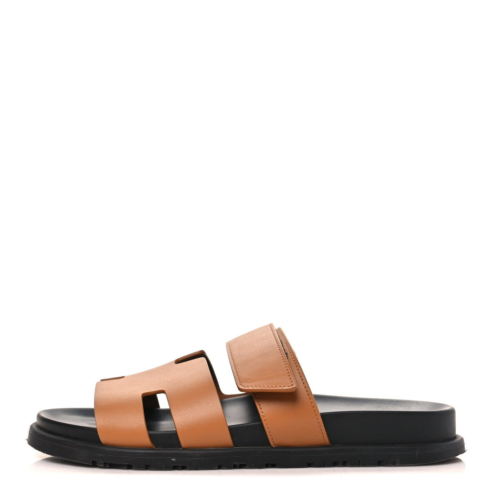Calfskin Womens Chypre Sandals 40 Naturel wholesalehk.shop