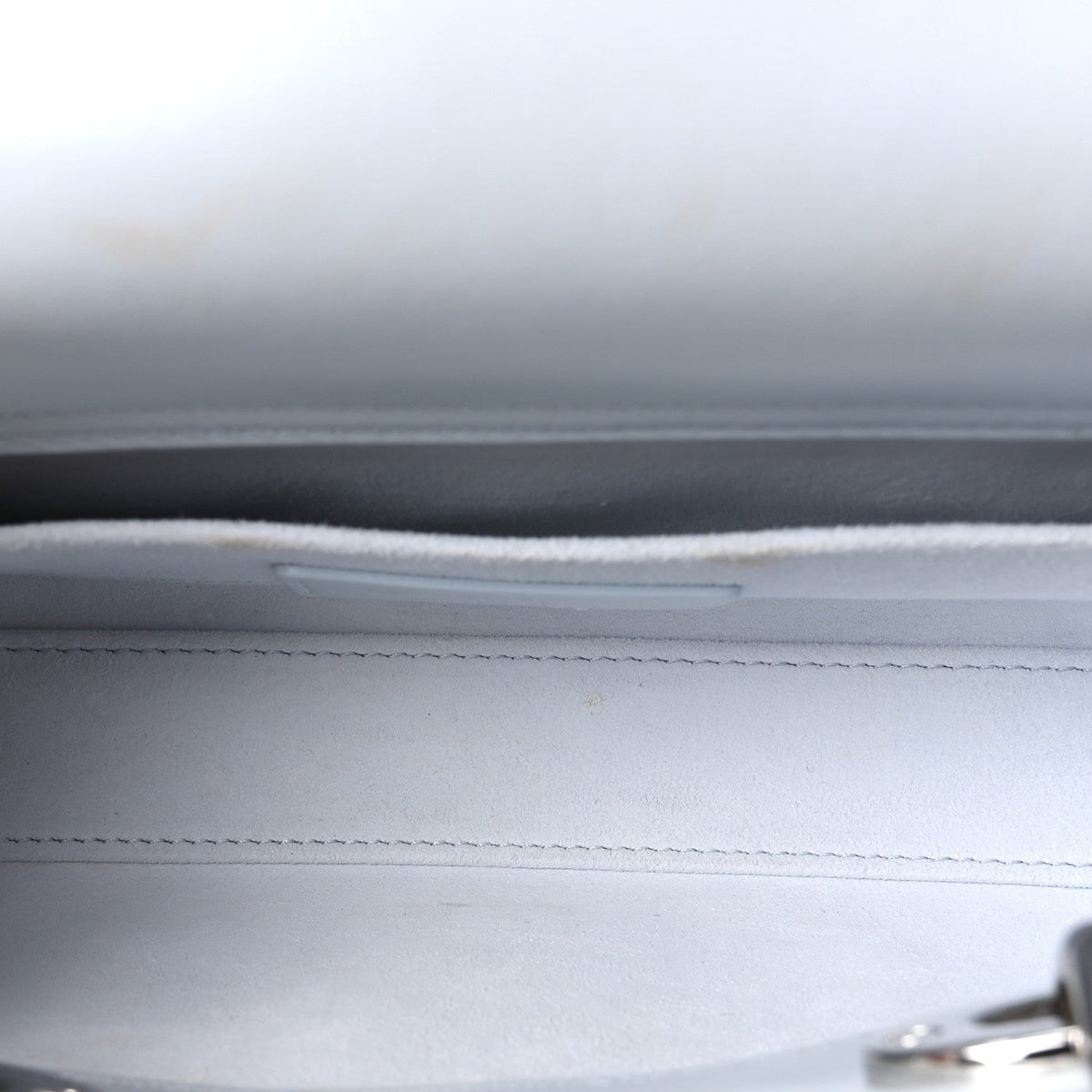Lambskin Cannage Small Lady D-Joy Light Blue wholesalehk.shop