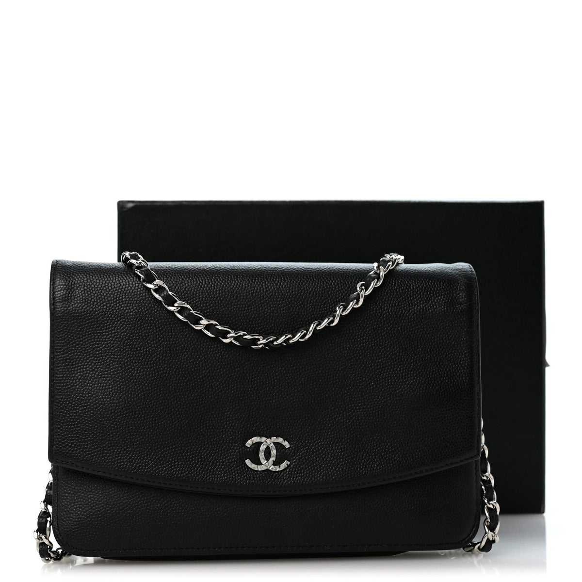 Caviar Sevruga Wallet on Chain WOC Black wholesalehk.shop