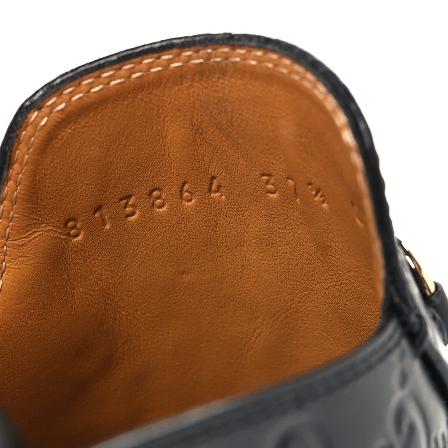 Glamour Calfskin Guccissima Womens Princetown Slippers 37.5 Black £¨ Direct shipment via from wholesalehk.shop
